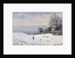 Snow at Montmartre, 1869 by Hippolyte Camille Delpy