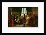 Alexander I Presenting the Kalmuks, Cossacks and Bashkirs to Napoleon I at Tilsit in July 1807, 1807-10 by Pierre-Nolasque Bergeret