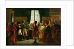 Alexander I Presenting the Kalmuks, Cossacks and Bashkirs to Napoleon I at Tilsit in July 1807, 1807-10 by Pierre-Nolasque Bergeret