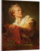 Portrait of a Young Artist, presumed to be Jacques-Andre Naigeon by Jean-Honore Fragonard
