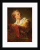 Portrait of a Young Artist, presumed to be Jacques-Andre Naigeon by Jean-Honore Fragonard
