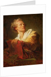 Portrait of a Young Artist, presumed to be Jacques-Andre Naigeon by Jean-Honore Fragonard