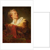 Portrait of a Young Artist, presumed to be Jacques-Andre Naigeon by Jean-Honore Fragonard