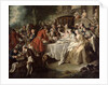 The Hunt Lunch by Jean Francois de Troy