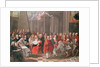 Group of Distinguished Gentlemen Born in or Around Abbeville by Pierre Adrien Choquet