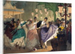 Waltz at the Bal Mabille by Philippe Jacques Linder
