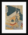 Servant Making Tea by Suzuki Harunobu