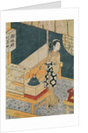 Servant Making Tea by Suzuki Harunobu