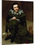 The Buffoon Calabacillas, mistakenly called The Idiot of Coria, 1639 by Diego Rodriguez de Silva y Velazquez