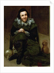 The Buffoon Calabacillas, mistakenly called The Idiot of Coria, 1639 by Diego Rodriguez de Silva y Velazquez