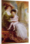 Helene Fourment and her son Frans by Peter Paul Rubens