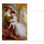 Helene Fourment and her son Frans by Peter Paul Rubens