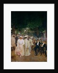 The Gardens of Paris, or The Beauties of the Night, 1905 by Jean Beraud