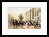 Boulevard des Italiens by Eugene Charles Francois Guerard
