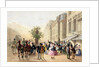 Boulevard des Italiens by Eugene Charles Francois Guerard