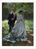 The Promenaders, or Bazille and Camille, 1865 by Claude Monet