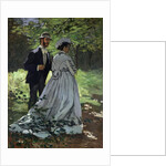 The Promenaders, or Bazille and Camille, 1865 by Claude Monet