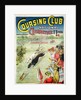 Poster advertising the opening of the Coursing Club at Courbevoie by French School