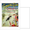 Poster advertising the opening of the Coursing Club at Courbevoie by French School
