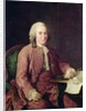 Portrait of Carl von Linnaeus, 18th century by Alexander Roslin