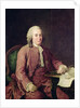 Portrait of Carl von Linnaeus, 18th century by Alexander Roslin