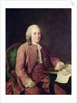 Portrait of Carl von Linnaeus, 18th century by Alexander Roslin