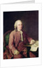 Portrait of Carl von Linnaeus, 18th century by Alexander Roslin