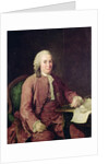 Portrait of Carl von Linnaeus, 18th century by Alexander Roslin