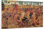 Battle between Darius and Alexander the Great by Italian School