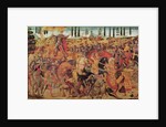 Battle between Darius and Alexander the Great by Italian School