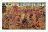 Battle between Darius and Alexander the Great by Italian School