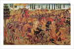 Battle between Darius and Alexander the Great by Italian School