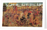 Battle between Darius and Alexander the Great by Italian School