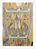 Interior of the coffin of Imenemipet depicting the wedjat eye and a woman with raised arms, 21st-22nd Dynasty by Third Intermediate Period Egyptian