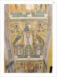 Interior of the coffin of Imenemipet depicting the wedjat eye and a woman with raised arms, 21st-22nd Dynasty by Third Intermediate Period Egyptian