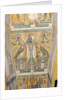 Interior of the coffin of Imenemipet depicting the wedjat eye and a woman with raised arms, 21st-22nd Dynasty by Third Intermediate Period Egyptian