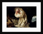 St. Bruno Praying in the Desert, 1763 by Jean Bernard Restout