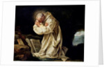 St. Bruno Praying in the Desert, 1763 by Jean Bernard Restout