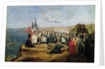 Burial of the Vicomte de Chateaubriand at Grand-Be, 19th July 1848 by Valentin Louis Doutreleau