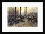 Ambush near a Bridge Defended by Troops, Early Morning, 1870 by Jean-Baptiste Edouard Detaille