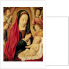 The Virgin and Child Adored by Angels by Master of Moulins