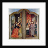 The Holy Kinship, or the Altarpiece of St. Anne by Quentin Massys or Matsys