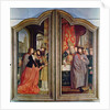 The Holy Kinship, or the Altarpiece of St. Anne by Quentin Massys or Matsys