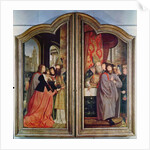 The Holy Kinship, or the Altarpiece of St. Anne by Quentin Massys or Matsys