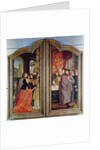 The Holy Kinship, or the Altarpiece of St. Anne by Quentin Massys or Matsys