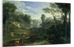 Landscape with Diogenes, 1648 by Nicolas Poussin