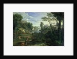 Landscape with Diogenes, 1648 by Nicolas Poussin