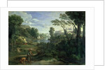 Landscape with Diogenes, 1648 by Nicolas Poussin