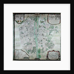 Plan of Paris, 1676 by Pierre Bullet