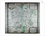 Plan of Paris, 1676 by Pierre Bullet